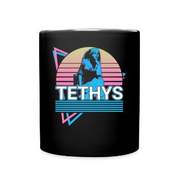 Tethys Göttin Altgriechisch Griechische Mythologie - Tasse einfarbig - Schwarz - Vorne