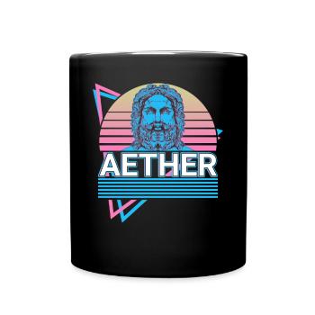 Éther Dieu grec Mytholo grec antique - Mug uni - noir - Devant