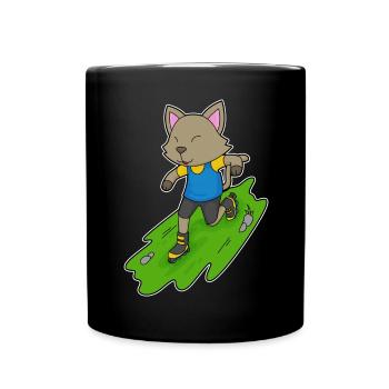 Patins en ligne Cat Patins en ligne - Mug uni - noir - Devant