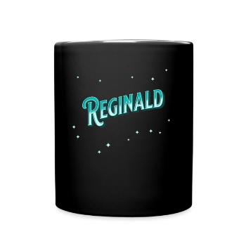 Reginald Nom Personnalisé - Mug uni - noir - Devant