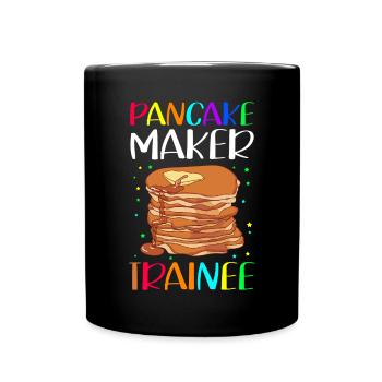 Pancakes Pancakes Pancake Gift - Full Colour Mug - black - Front