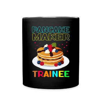 Pancakes Pancake Pancake Gift - Full Colour Mug - black - Front