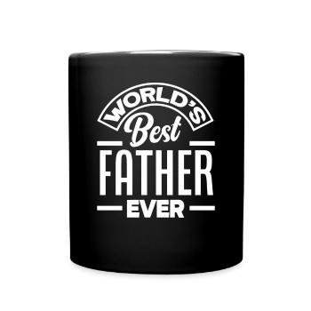 Papa Père Cadeau de la fête des pères - Mug uni - noir - Devant