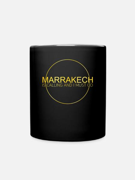 Citation Marrakech - Mug uni - noir