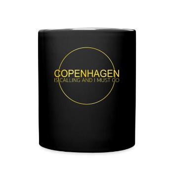 Dicton de Copenhague - Mug uni - noir - Devant