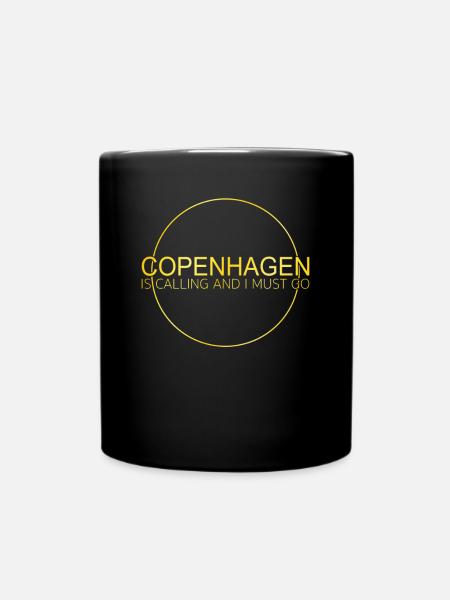 Dicton de Copenhague - Mug uni - noir