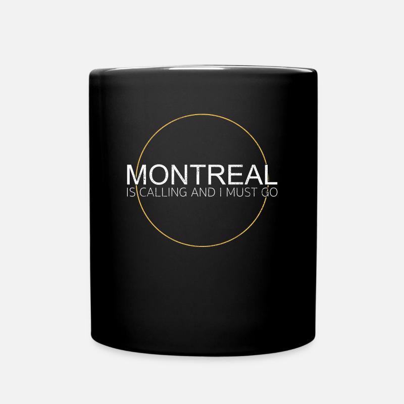 Dicton de Montréal - Mug uni - noir