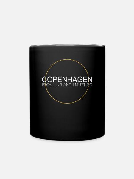 Copenhagen Saying - Full Colour Mug - black