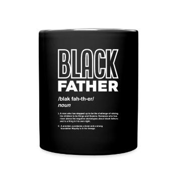 Papa Père Cadeau de la fête des pères - Mug uni - noir - Devant