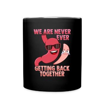 Bastric Sleeve Illustration for Gastric Recovery - Full Colour Mug - black - Front