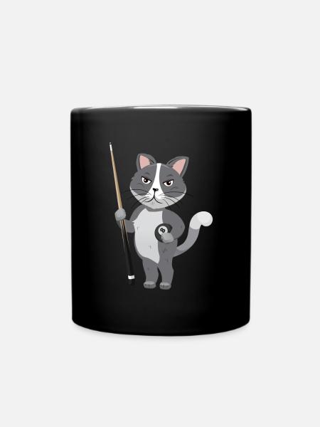 Billard de billard de billard de snooker - Mug uni - noir