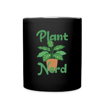 Plant Nerd Plant Flower - Mug uni - noir - Devant