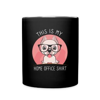 This Is My Home Office Shirt Dog Office Home Office - Full Colour Mug - black - Front