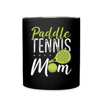 Paddle Tennis Maman Fête des mères Paddle Mama Player - Mug uni - noir - Devant