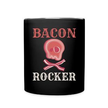 BBQ Grill Boeuf Viande Amoureux Cadeaux - Mug uni - noir - Devant