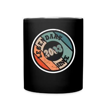 20. Geburtstag Jahrgang 2003 Legendary Since 2003 - Tasse einfarbig - Schwarz - Vorne