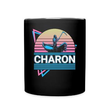 Charon Greek God Ancient Greek mythol - Full Colour Mug - black - Front