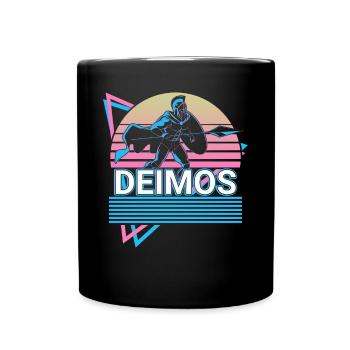 Deimos Greek God Ancient Greek Mythol - Full Colour Mug - black - Front