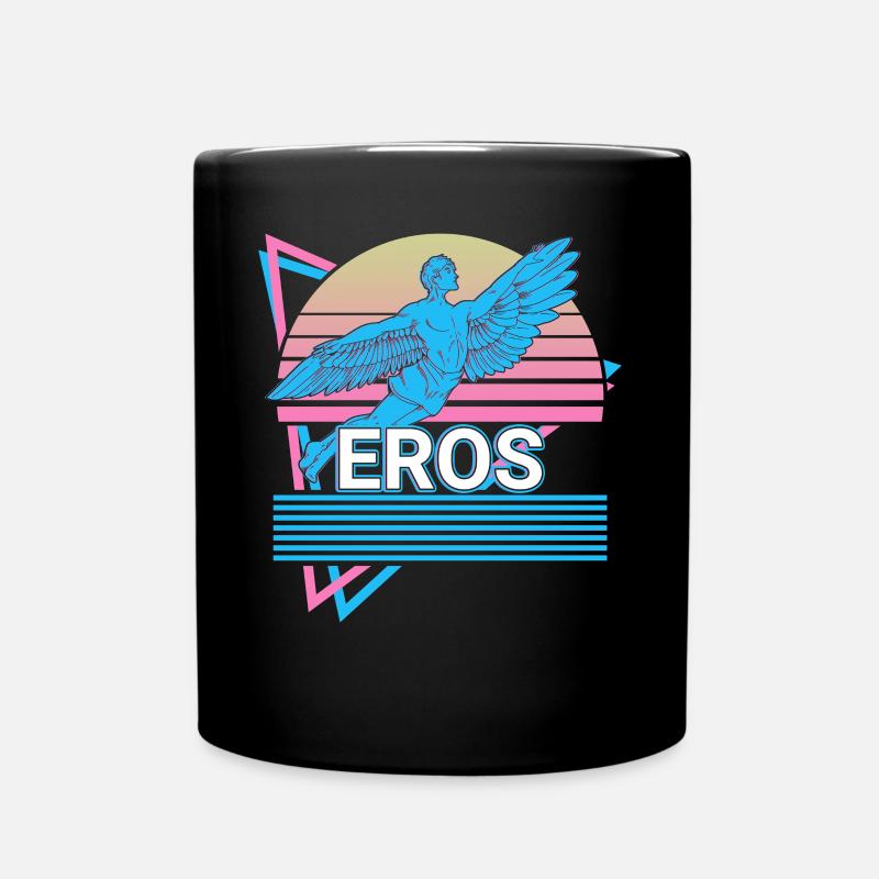 Eros Griechischer Gott Antike griechische Mytholog - Tasse einfarbig - Schwarz