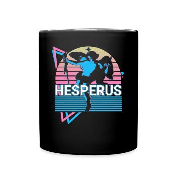 Hesperus Griechischer Gott Antike griechische Myth - Tasse einfarbig - Schwarz - Vorne