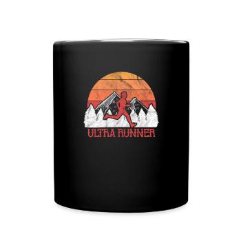 Running Runner Jogging Jogging Runner Gift - Full Colour Mug - black - Front