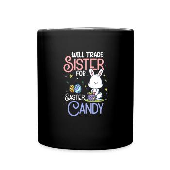 Sister Easter - Full Colour Mug - black - Front