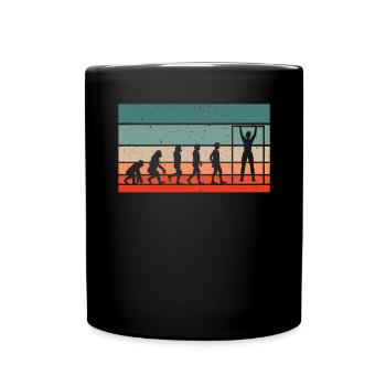 Exercice d’entraînement physique Calisthenics Evolution - Mug uni - noir - Devant