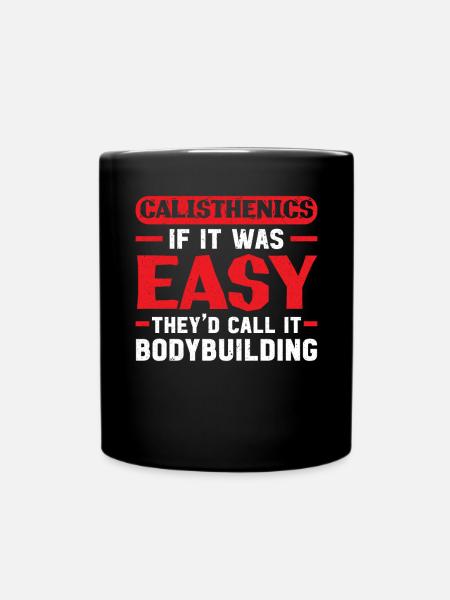 Si c’était facile, ils appelleraient ça de la musculation - Mug uni - noir