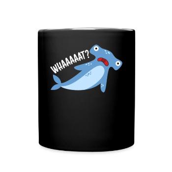 Requin-marteau Biologie marine Animal sous-marin - Mug uni - noir - Devant