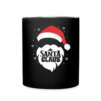 Joyeux Père Noël Costume Joyeux Noël - Mug uni - noir - Devant
