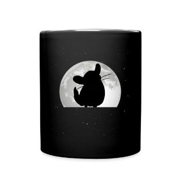 Chinchilla Moon Woolly Mouse - Full Colour Mug - black - Front