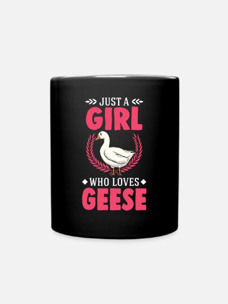 Oies Filles Éleveuse d’oies Oie Oie - Mug uni - noir