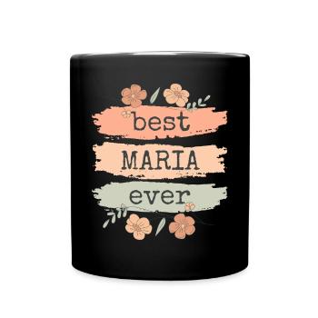 Maria Gift Name Birthday Proverbs - Full Colour Mug - black - Front