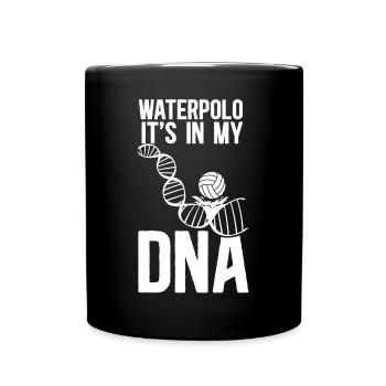 Water Polo Dna Water Polo It's In - Tasse einfarbig - Schwarz - Vorne
