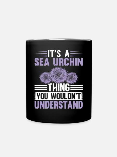 It’s A Sea Urchin Thing - Mignon amoureux de l’oursin - Mug uni - noir