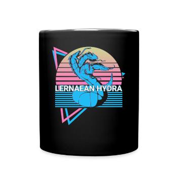 Lernaean Hydra Mythical Creature Greek Myth - Full Colour Mug - black - Front