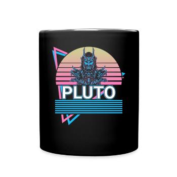 Pluto god of the underworld Ancient Roman mythology - Full Colour Mug - black - Front