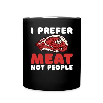 BBQ Grill Beef Meat Lovers Gifts - Full Colour Mug - black - Front