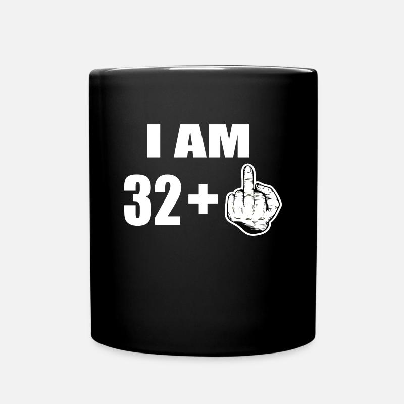 33e anniversaire - Mug uni - noir