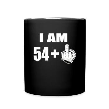 55e anniversaire - Mug uni - noir - Devant
