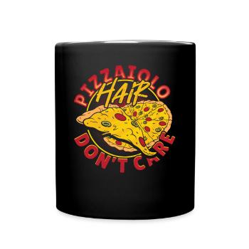 Conception de la fabrication de pizzas pour la prochaine Pizza Party - Mug uni - noir - Devant