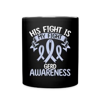 Gerd Ribbon Mois Son combat est mon combat - Mug uni - noir - Devant