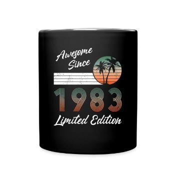 40th Anniversary Awesome Since 1983 Limited Edition - Mug uni - noir - Devant