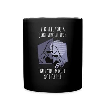 Cybersecurity - IT Security Computer Scientist - Full Colour Mug - black - Front