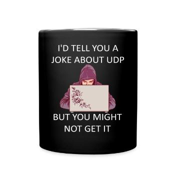 Cybersecurity - IT Security Computer Scientist - Full Colour Mug - black - Front