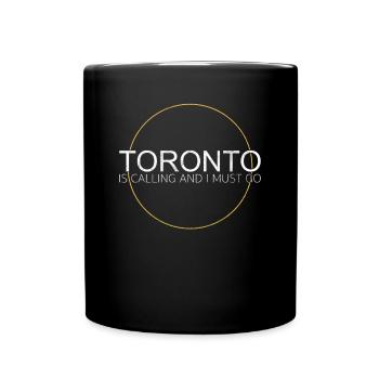 Toronto Quote - Full Colour Mug - black - Front