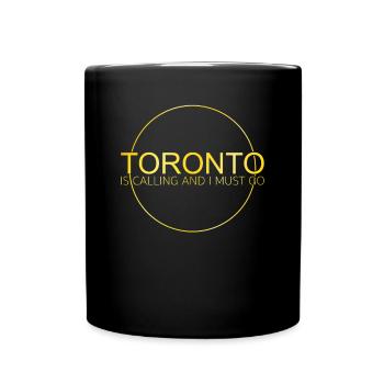 Toronto Quote - Full Colour Mug - black - Front