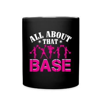 Cheerleader -daughter Cheerleading All about - Full Colour Mug - black - Front