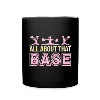 Cheerleader -daughter Cheerleading All about - Full Colour Mug - black - Front