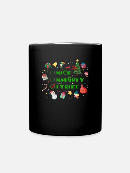Sympa coquin j’ai essayé - Mug uni - noir